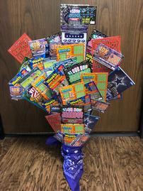 Lucky Boot! Full of Lottery Scratch-Off Tickets 202//269